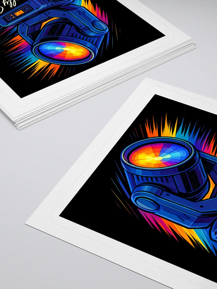 Theatrically Jerry Signature Moving Head Light Sticker product image (11)