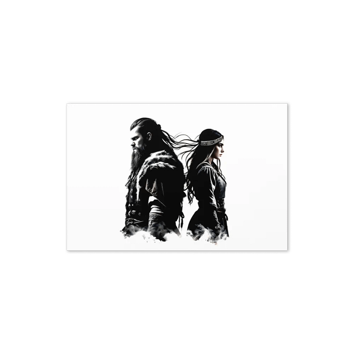 Greeting Card - Viking Couple product image (1)