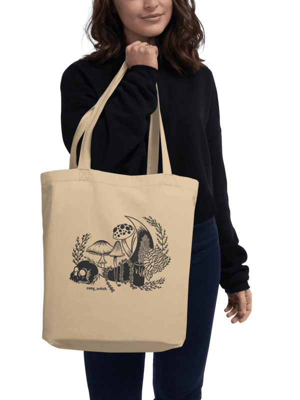 Witchy Things Eco Cotton Tote Bag - Natural product image (2)
