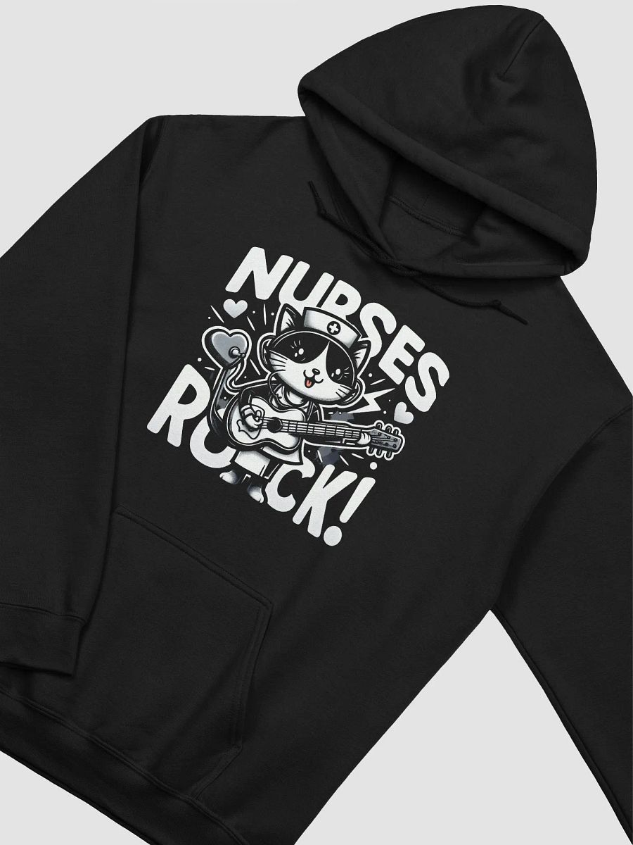 Nurse's Rock Cat Hoodie product image (10)
