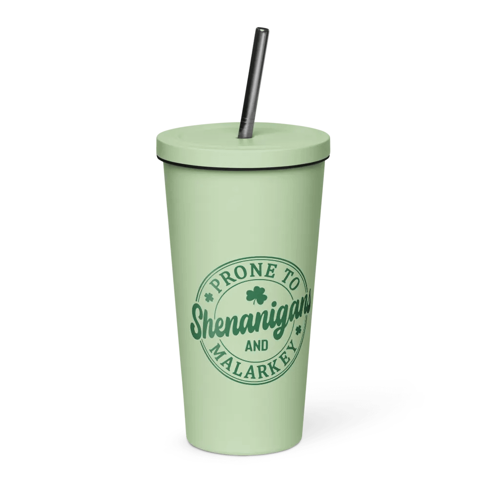 Shenanigans & Malarkey Green Insulated Tumbler product image (3)