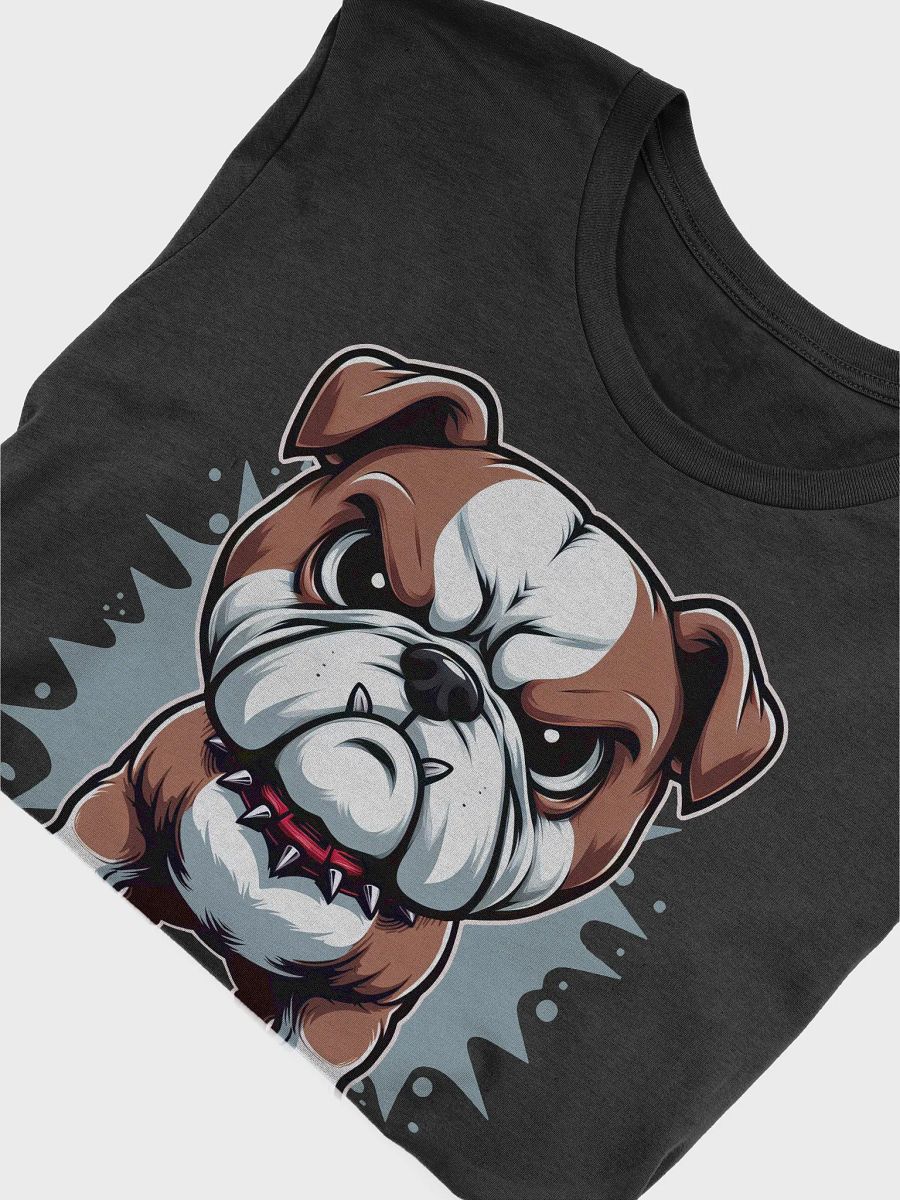 Bulldog "Bert" Angry Pup - Premium Unisex T-shirt product image (5)