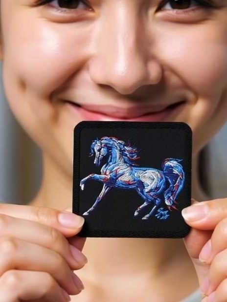 Dancing Arabian Embroidered Patch product image (2)