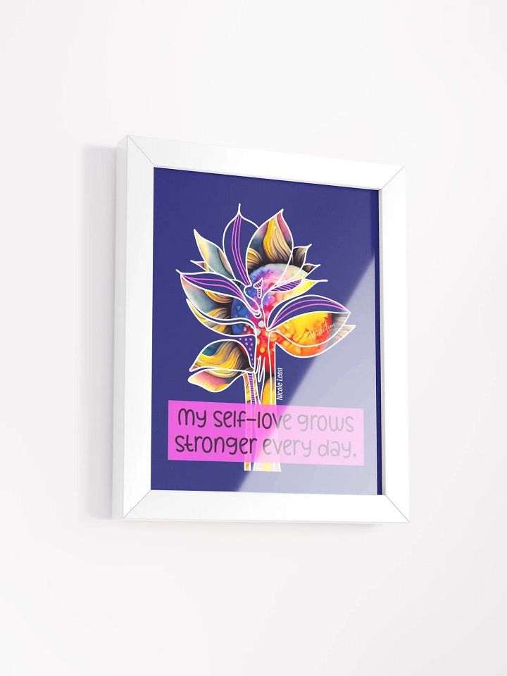 Blossoming Self-Love Matte Poster product image (2)