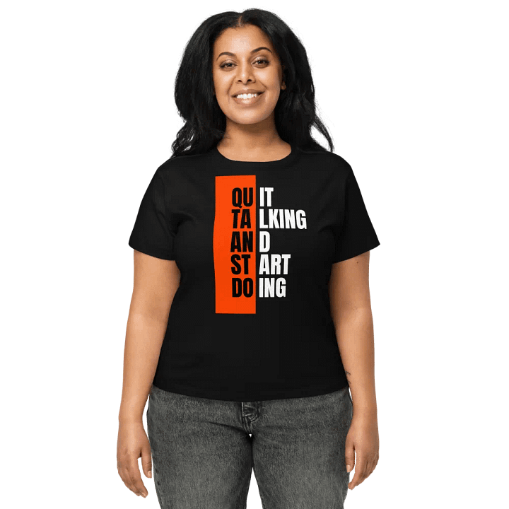 Quit Talking High-Waisted Tee product image (1)
