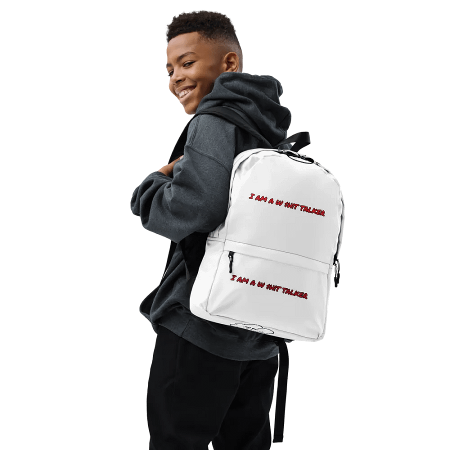 W $H!T TALKER backpack product image (7)