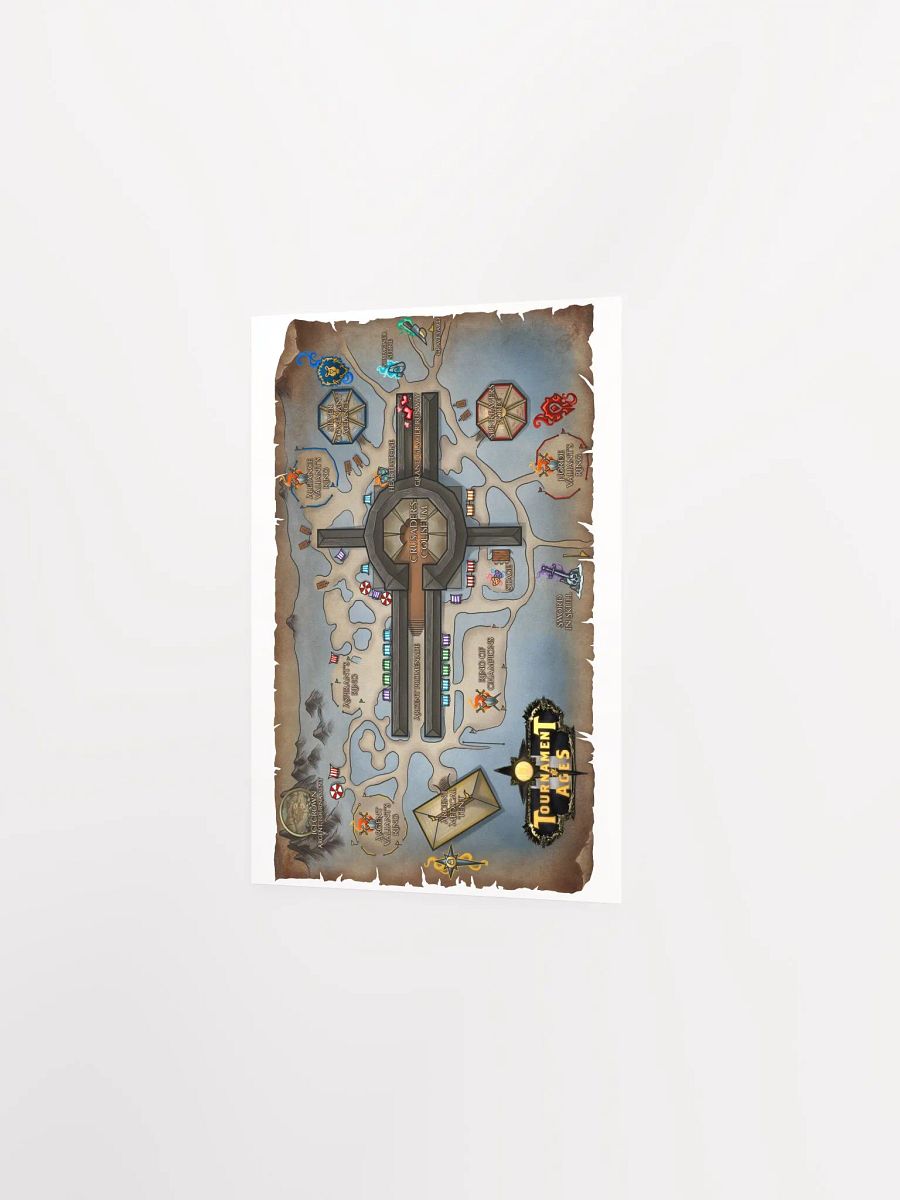 Tournament of Ages - Fairegrounds Map - Poster product image (2)