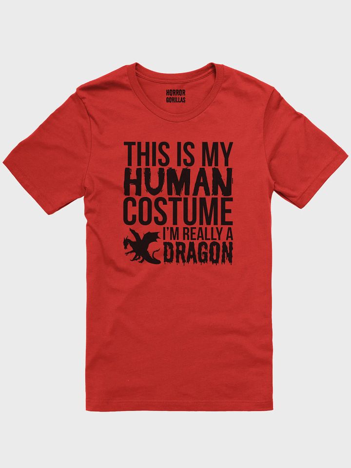 This Is My Human Costume I'm Really a Dragon Funny Halloween T-Shirt product image (1)
