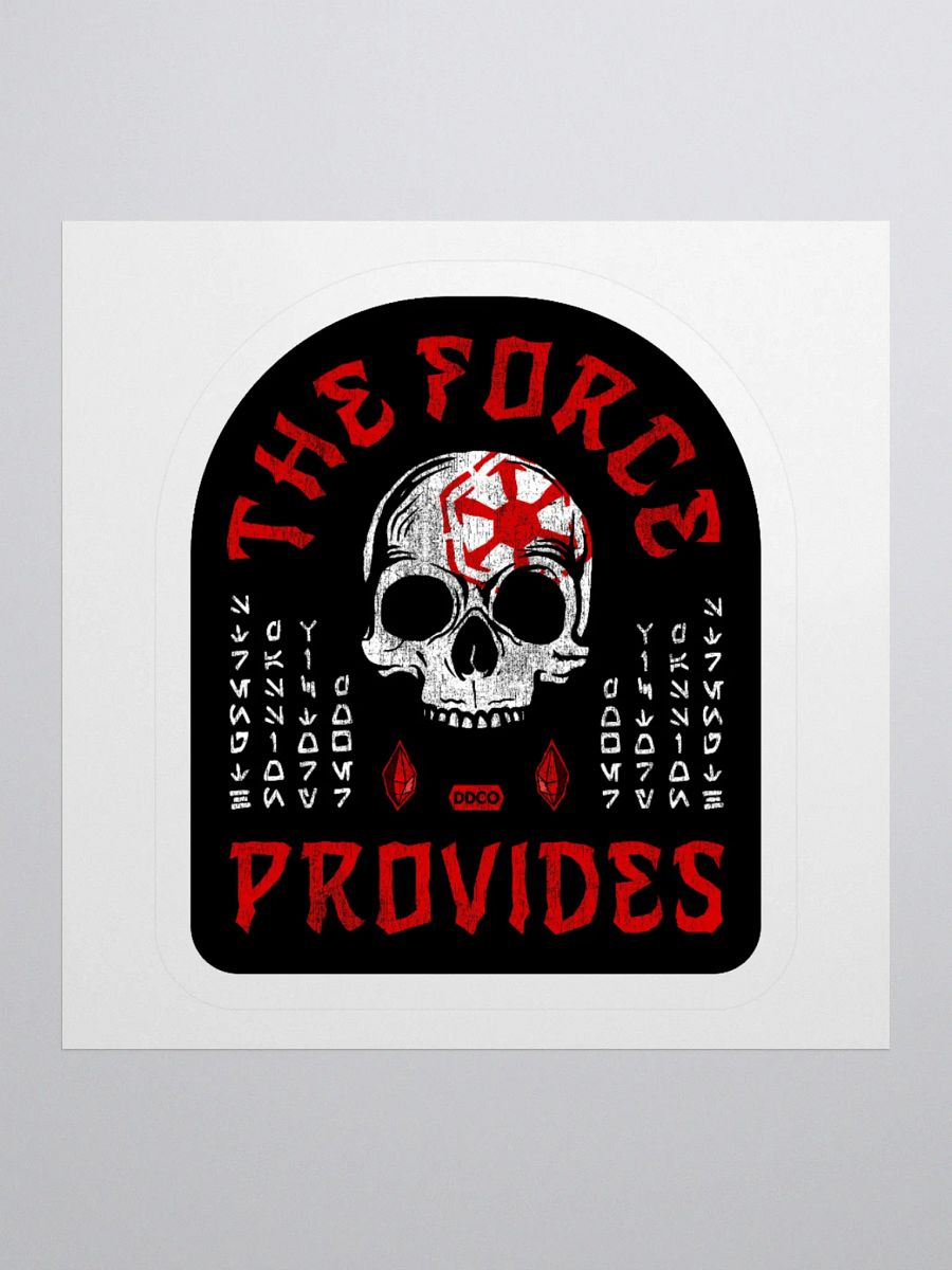 The Force Provides - Passion - Sticker product image (1)