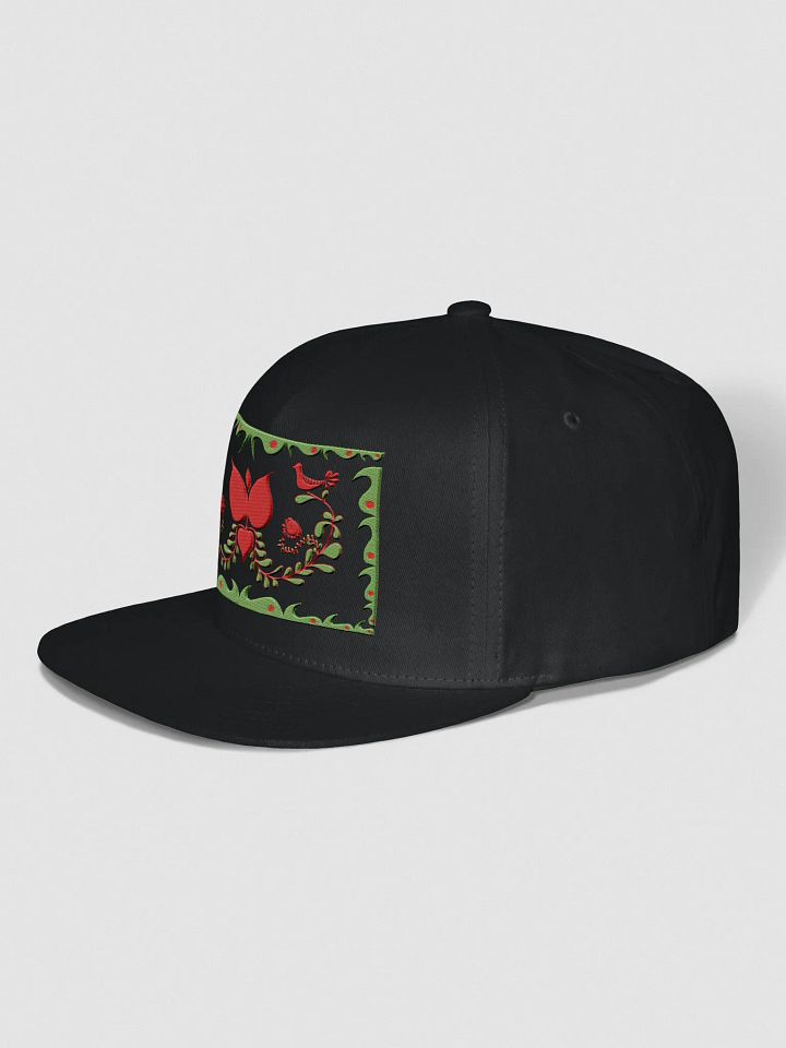 Hungarian Floral Aviary Snapback Cap product image (2)