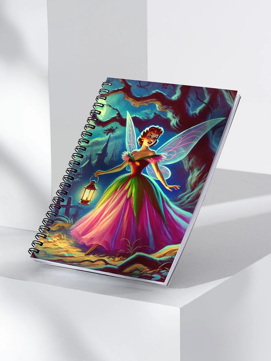 Pink Forest Fairy Spiral Notebook product image (3)