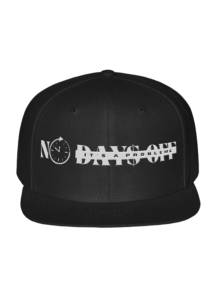 NO DAY$ OFF (PRESTIGE) Otto Wool Blend Snapback Cap product image (5)