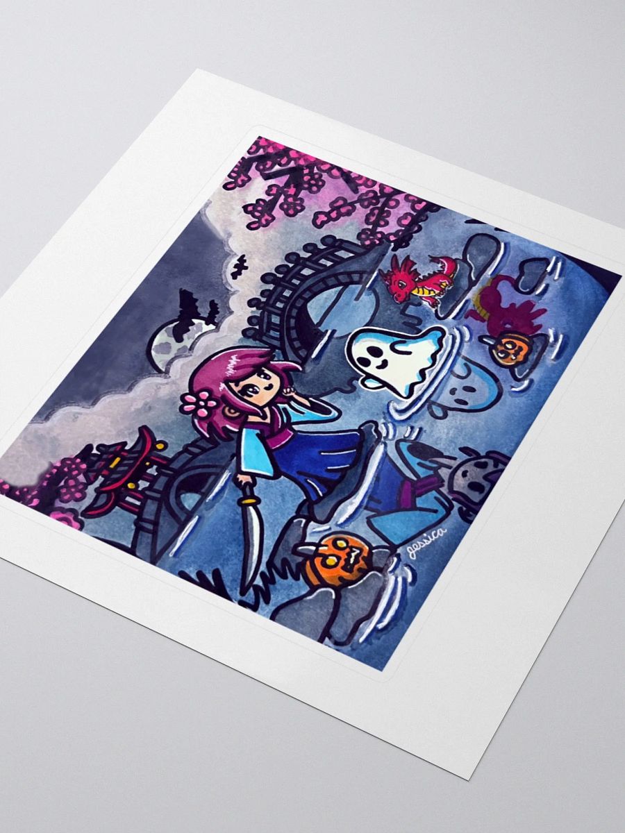 Mystical River Reflections Sticker product image (3)