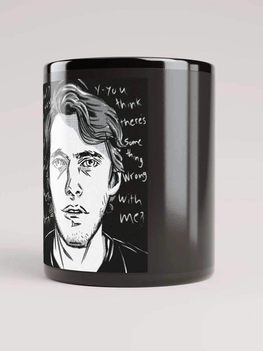 Totally Sane Jerma Black Mug product image (5)