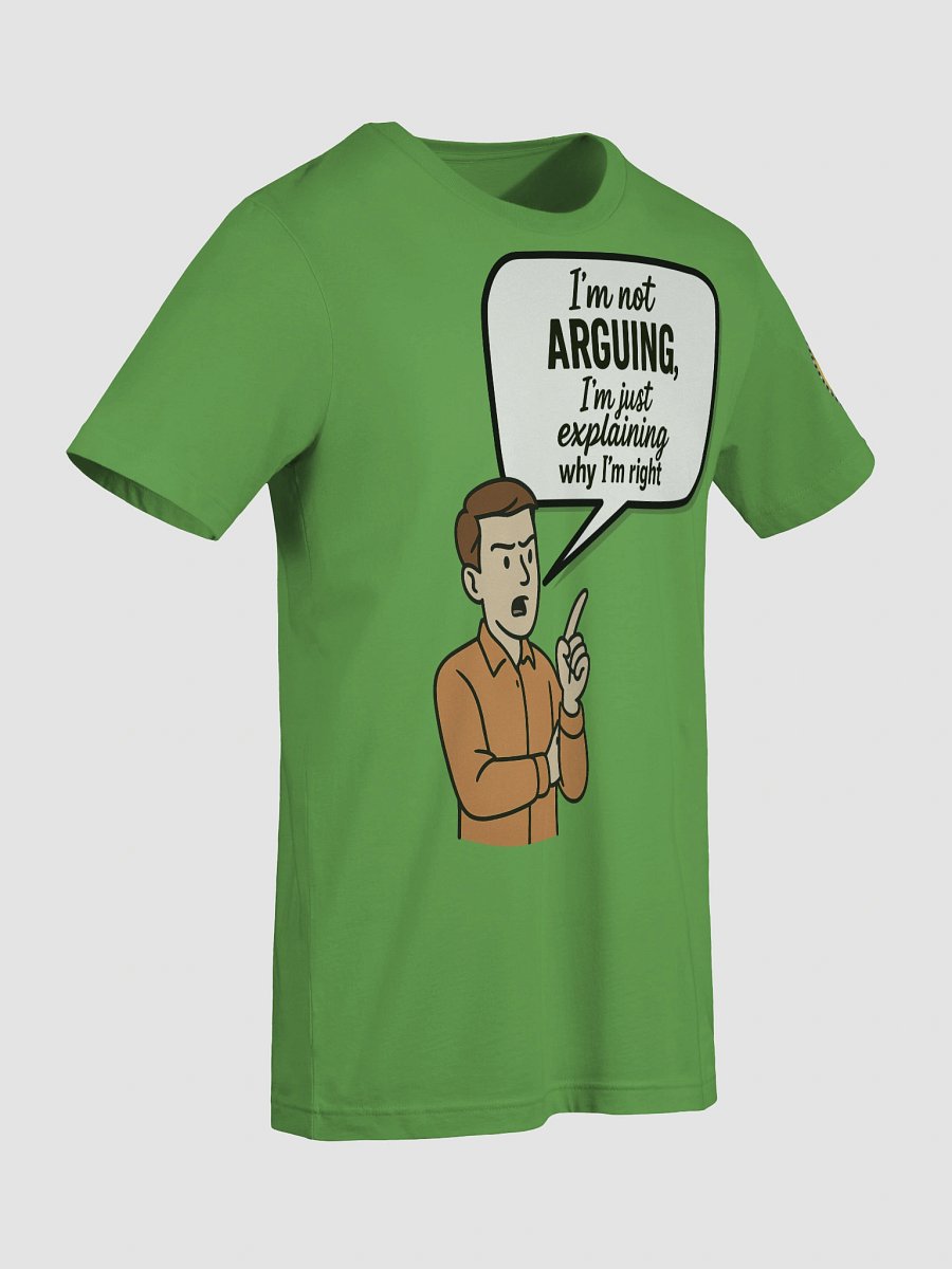 I'm not Arguing (Male) Bella+Canvas Supersoft T-Shirt Colors (4) product image (117)