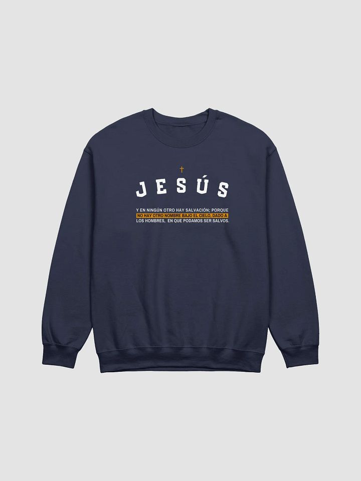Sudadera Unisex Cuello Redondo | Y en ningún otro hay salvación product image (9)
