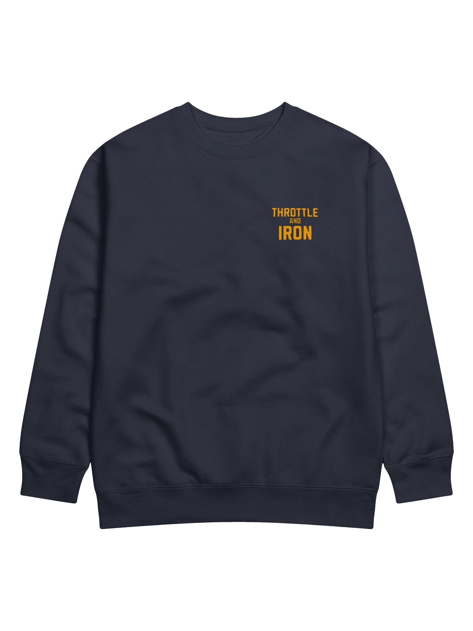 Throttle & Iron Sweatshirt — Official Podcast Edition product image (1)