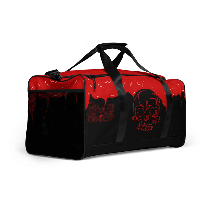 Skull and blood duffle bag product image (2)