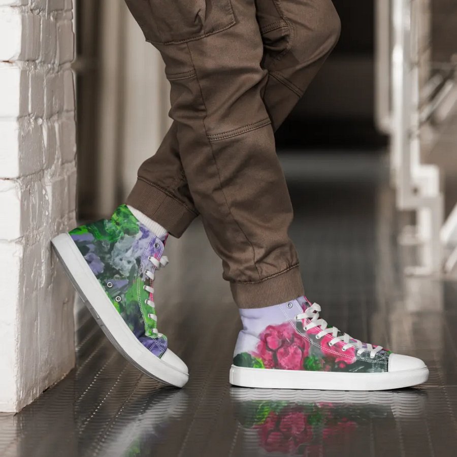 Men's art canvas sneakers product image (6)