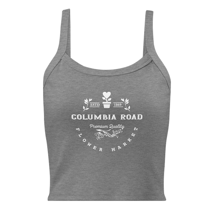 Columbia Road Market Women's Ribbed Tank Top (Heather) product image (1)