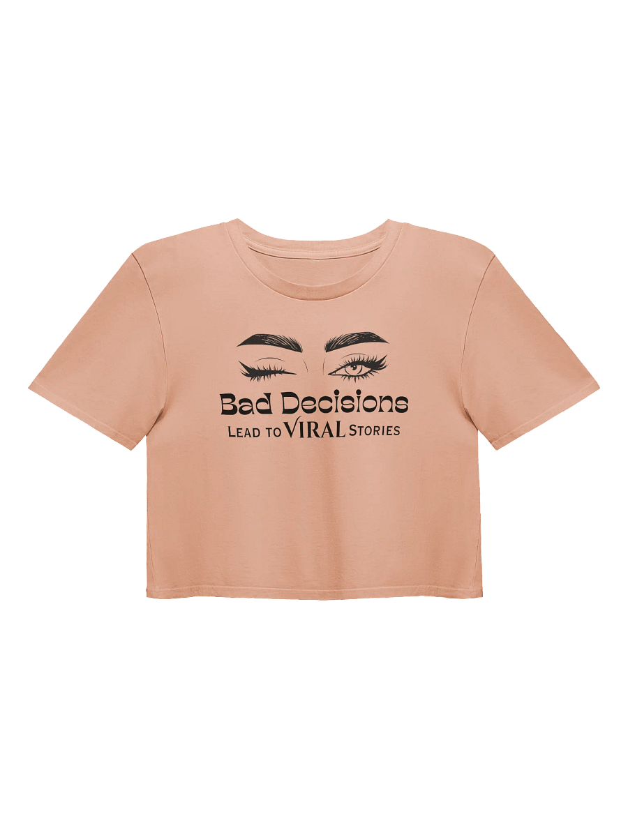 Bad Decisions Women's Crop Top product image (1)