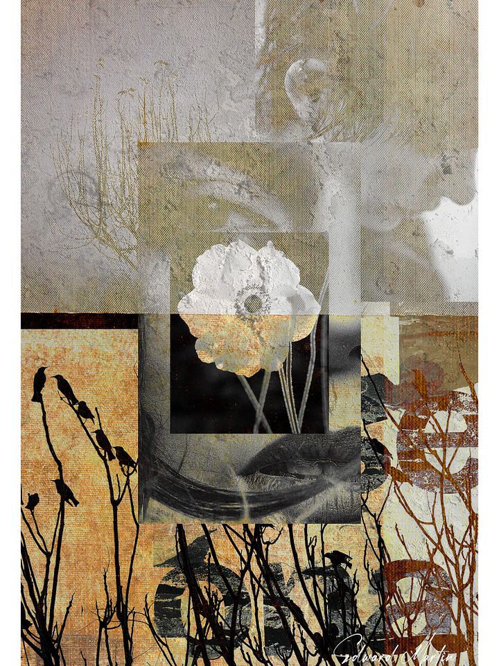 'Hope of Spring' Collage Print by Edward Martin product image (1)