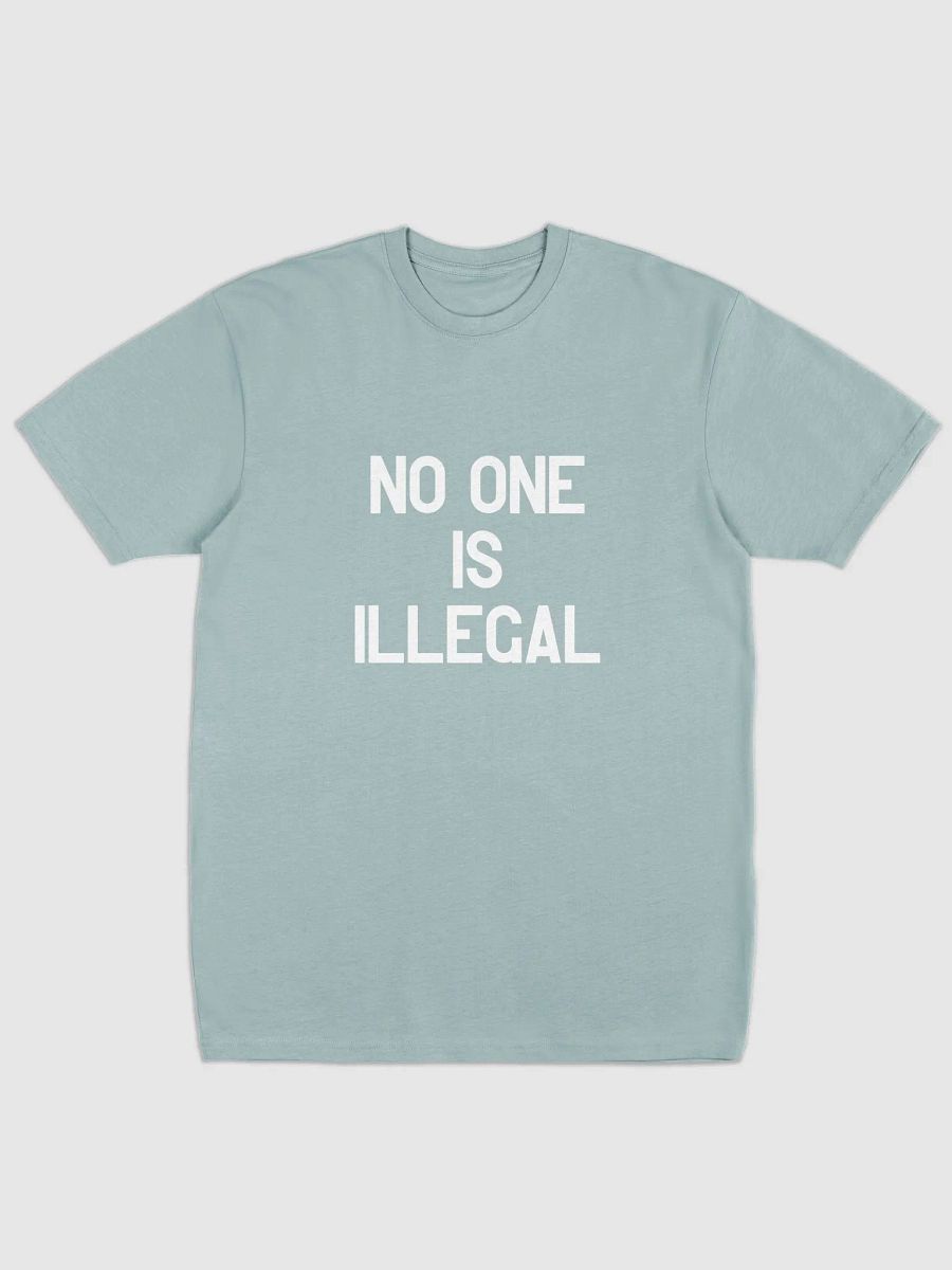 Pris-No One Is Illegal -Cotton Heritage Men's Premium Heavyweight Tee product image (1)