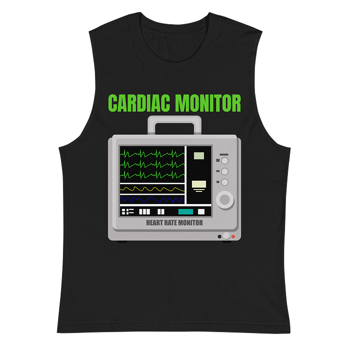 Heartbeat Rhythm Muscle Tank product image (3)