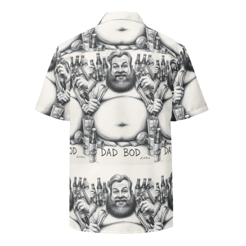 Dad Bod Delight Hawaiian Shirt product image (3)