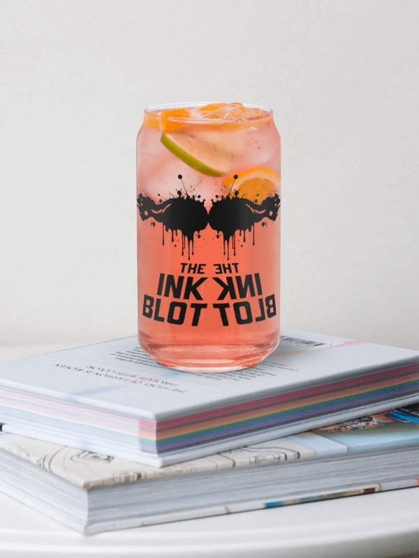 The Ink Blot - Can Shaped Glass product image (3)
