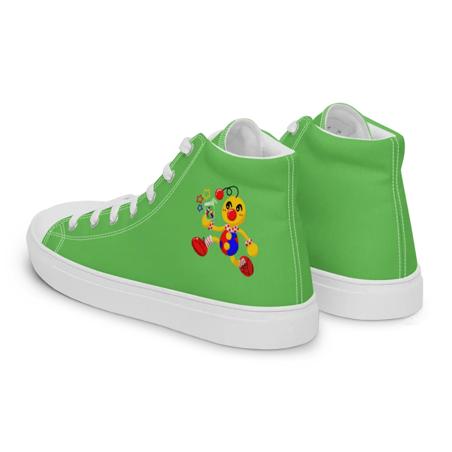 Green and White Boyoyoing Sneakers product image (5)