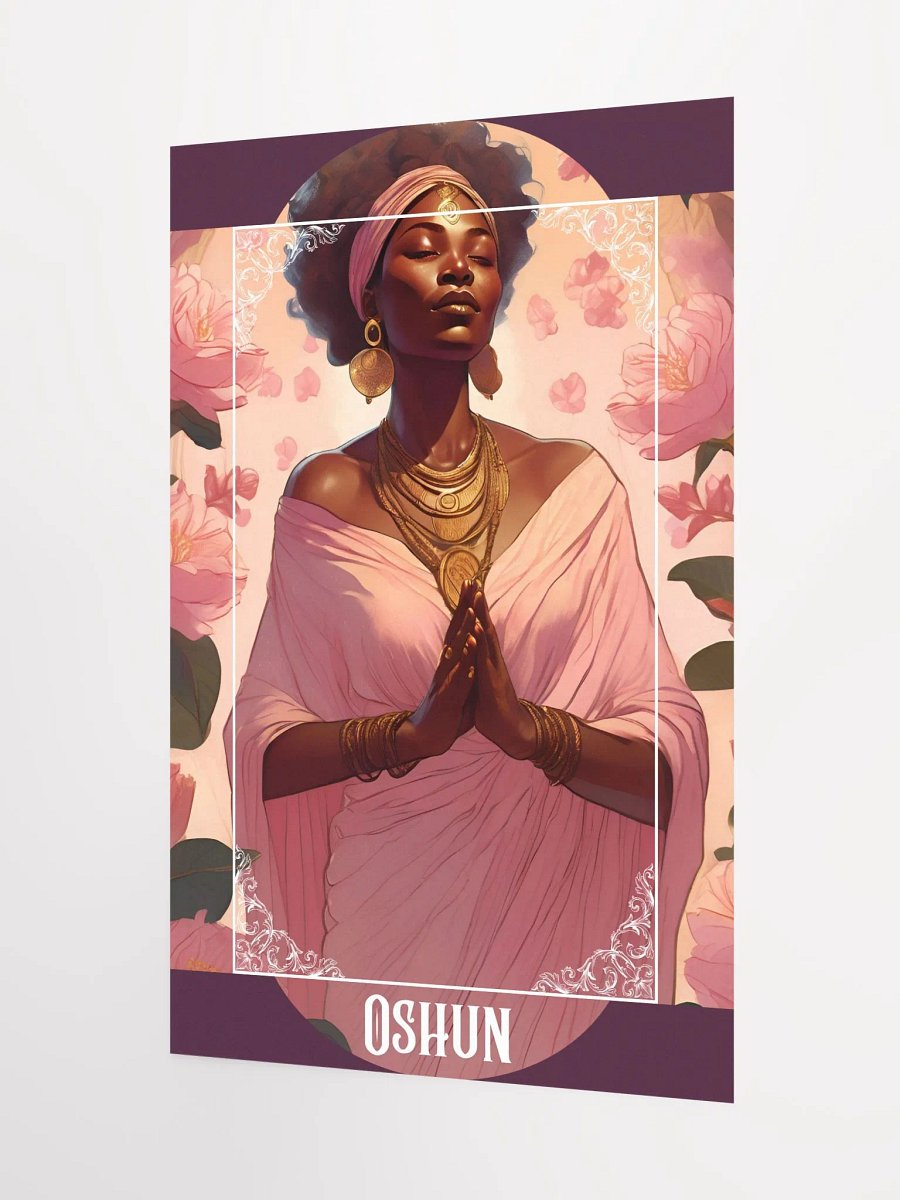 Oshun, Yoruba Goddess of Beauty altar poster product image (3)
