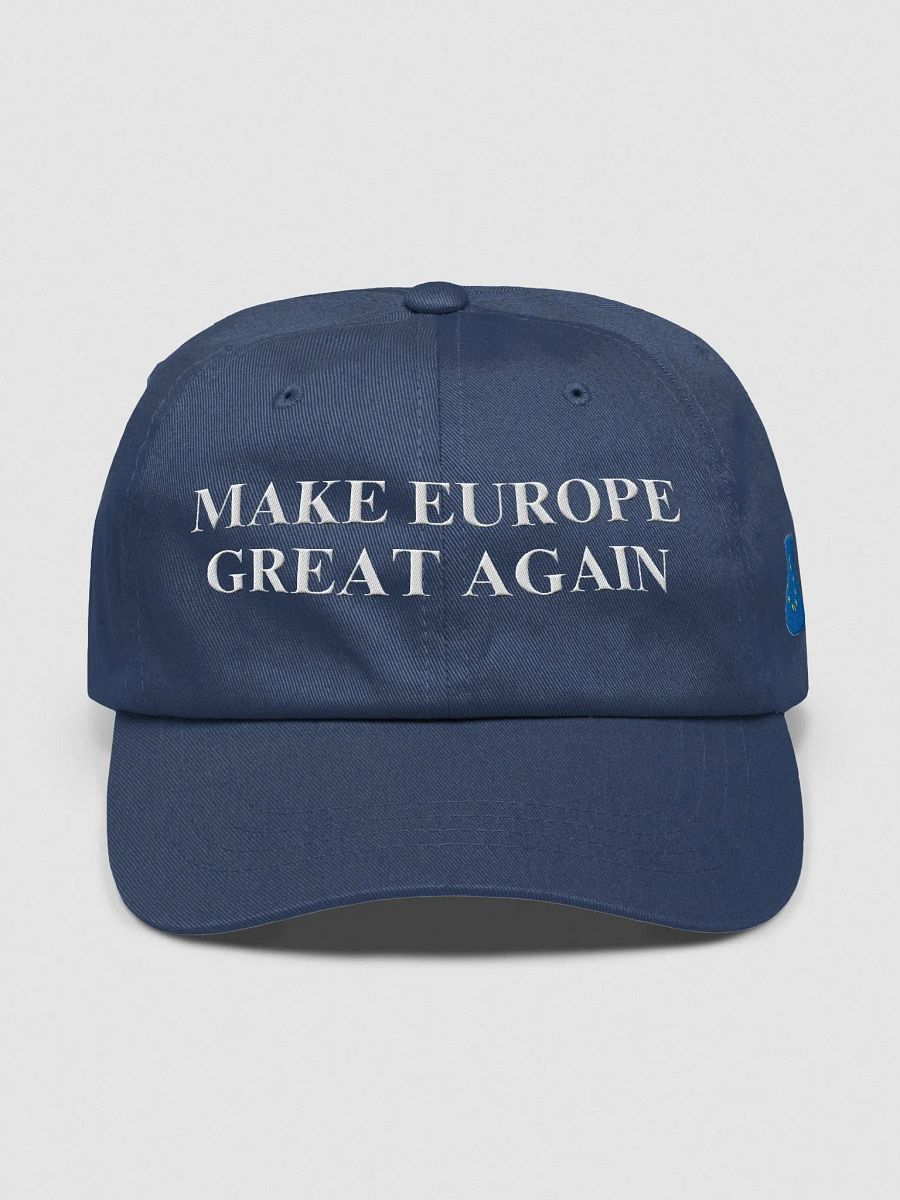 Make Europe Great Again Hat (MEGA HAT/CAP) - Blue - Cotton product image (3)