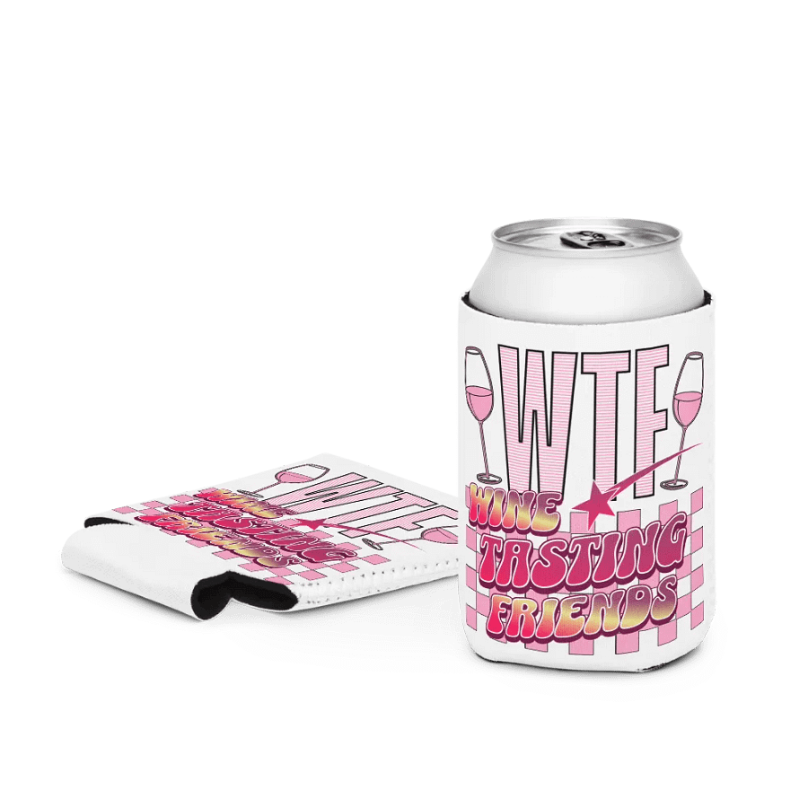 WTF Wine Tasting Friends Can Cooler product image (3)