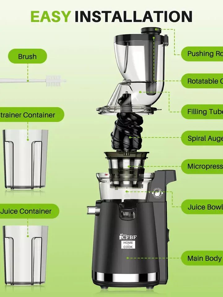 300W Slow Masticating Juicer Machines product image (2)