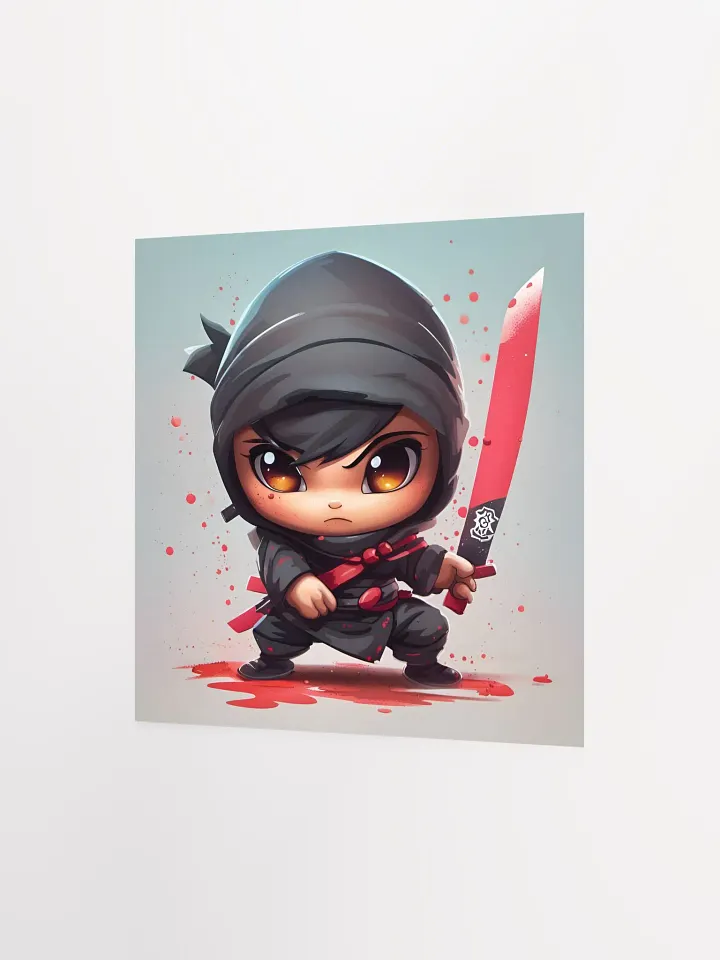 Cute Ninja Poster product image (2)