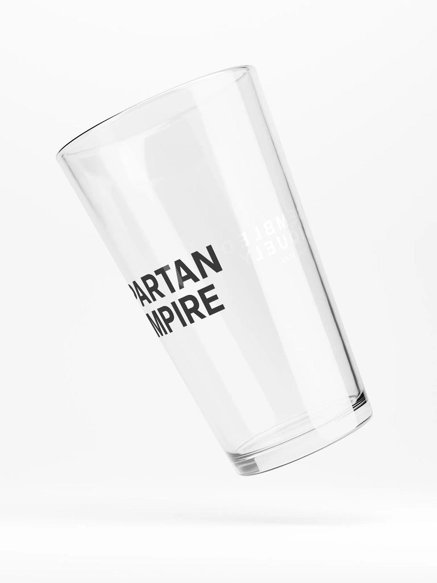 The Emperor's Pint Glass (Black) product image (5)