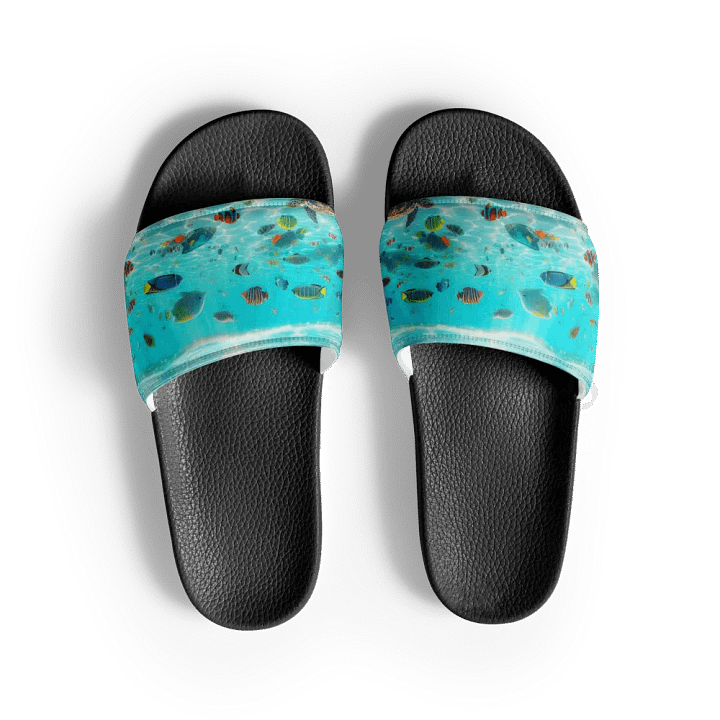 Oceanic Paradise Women's Slides | Ai Design product image (1)