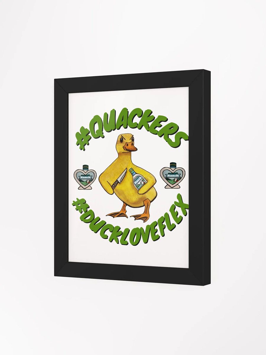 Quackers 8x10 Framed High-Quality Matte Poster product image (3)
