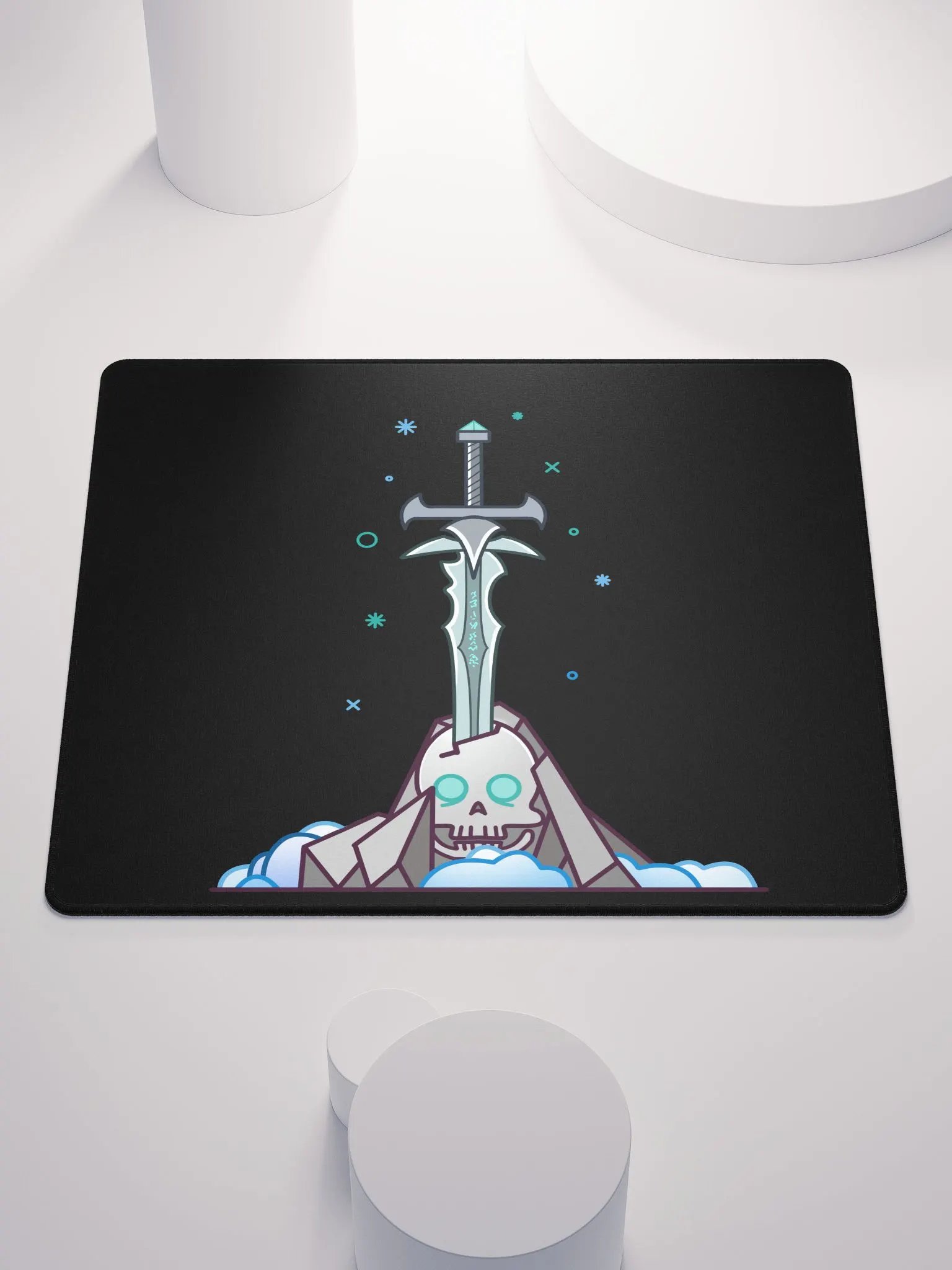 Sword in the Skull - Lich Variation - Gaming Pad product image (1)