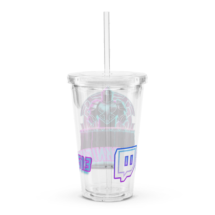 Blackknight513 Double Wall Clear Plastic Tumbler (16 oz) product image (2)