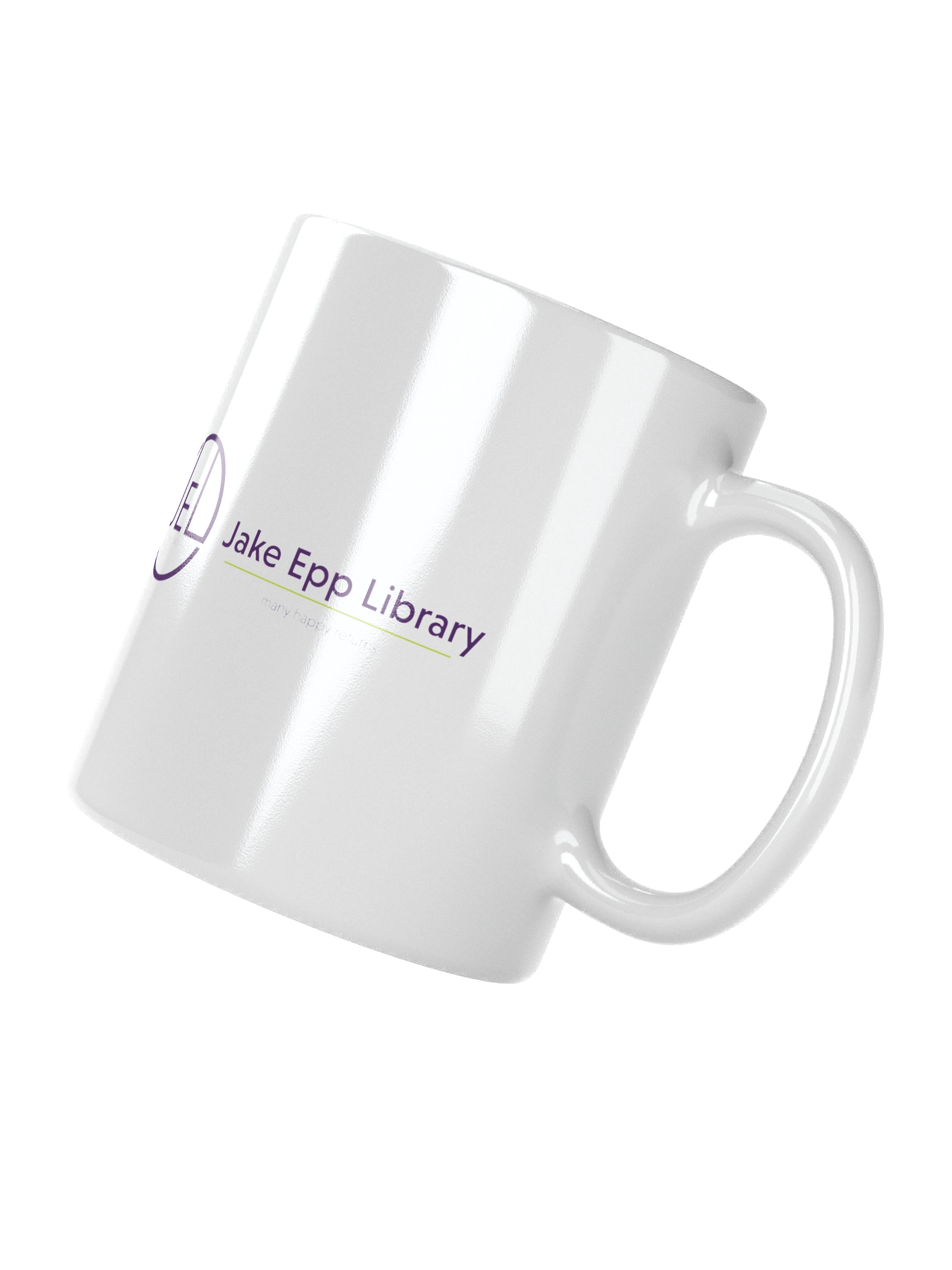 Happy Reader's Coffee Mug (White) product image (7)