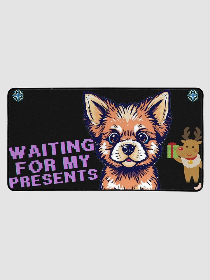Festive Christmas Dog Desk Mat product image (1)