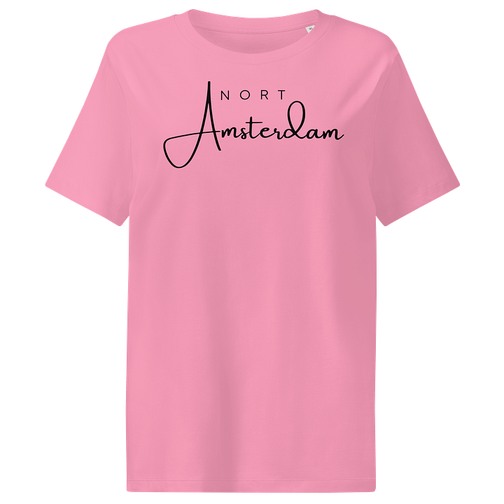 Women's T-Shirt Amsterdam Graphic Organic Ribbed Neck Shirt product image (1)
