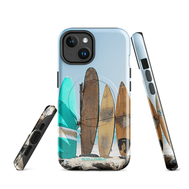 GUILLOVELO SURFBOARD SERENITY IPHONE CASE product image (1)