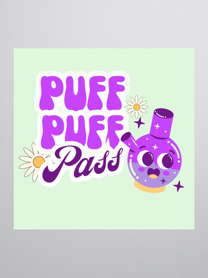 Puff Puff Sticker product image (3)