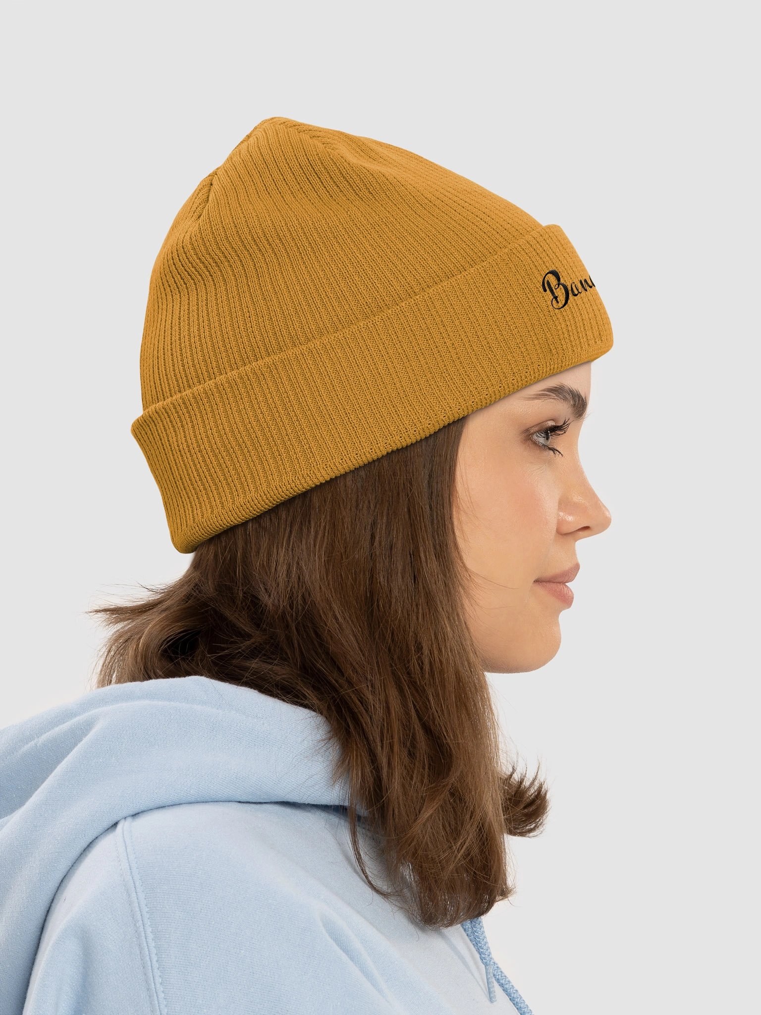Yellow Banana Army Ribbed Beanie product image (8)