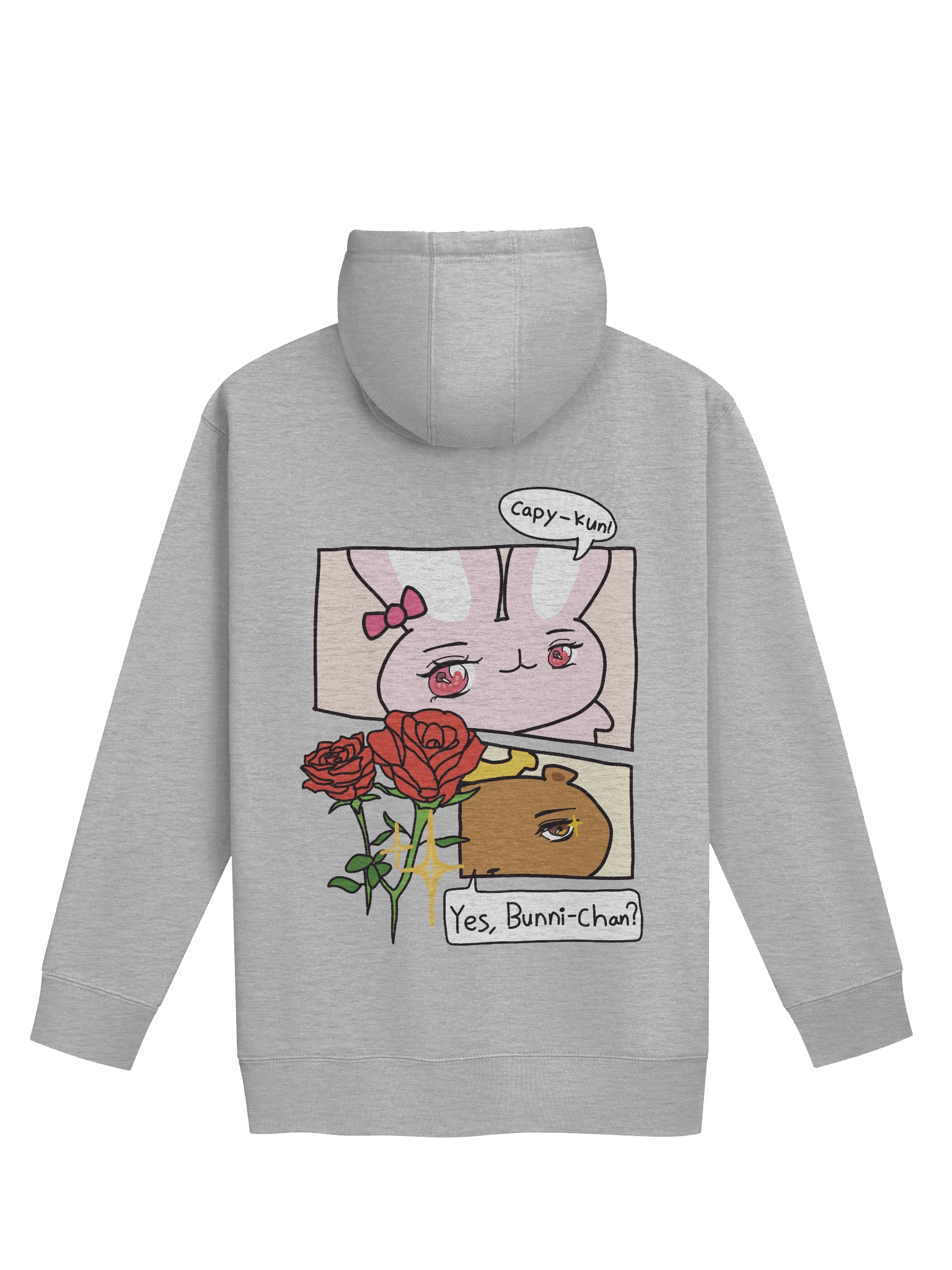 Capy-Kun and Bunni-Chan Hoodie product image (5)