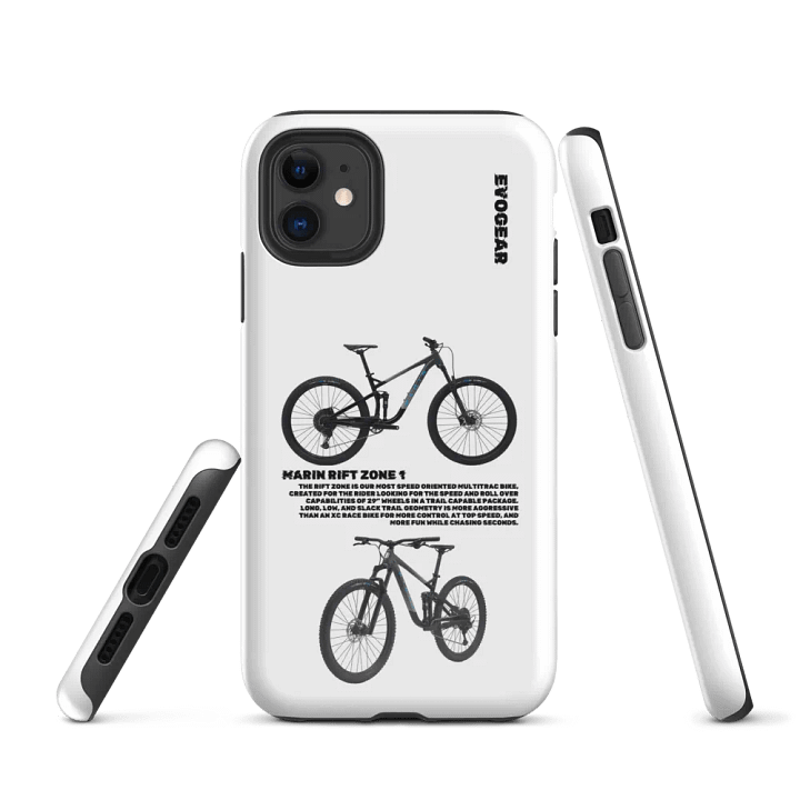 White Rift Zone 1 iPhone Case product image (1)
