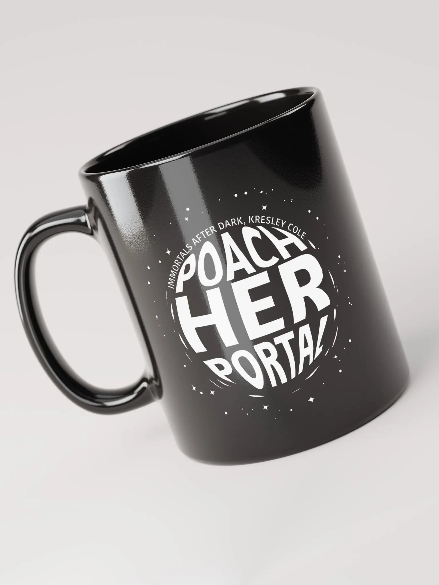 Poach Her Portal Black Mug product image (6)